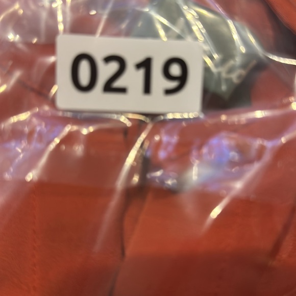 Maude Perfect Fall Orange Blouse. Size medium - Picture 8 of 8